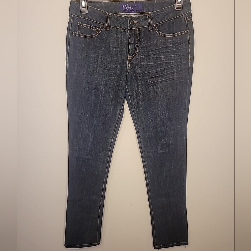Miley Cyrus X Max Azria Dark Blue Skinny Jeans Size 11